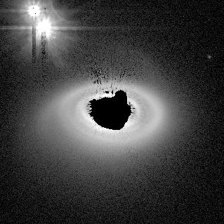 HST/ACS visible light image of thedisk around HD 141569A