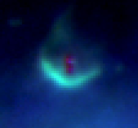 Stapelfeldt's rendering of Ricci HST data for Orion 124-132