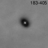 Image of proplyd disk shadow around ori 183-405